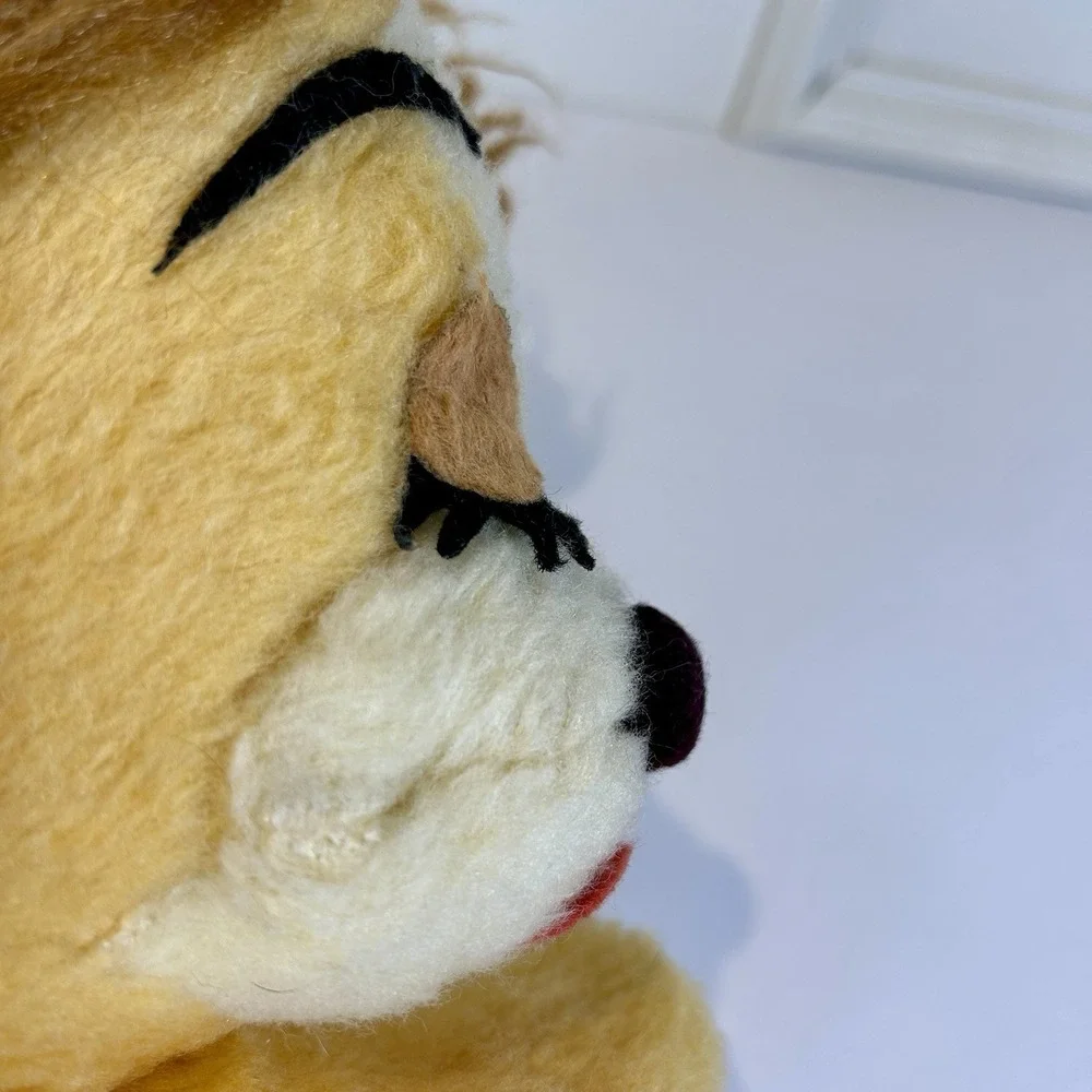 VTG 1960s Disney Lady & The Tramp Plush Sleeping California Stuffed Toys  USA